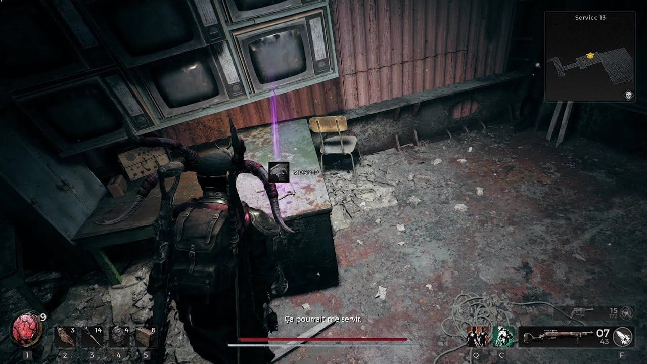 Remnant 2 - Code du coffre du Service 13 et arme de poing "MP60-R"