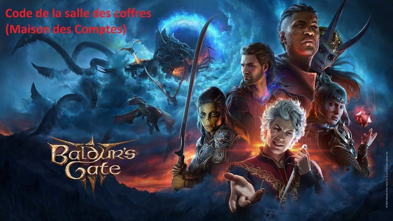 Baldur's Gate 3 - Code de la salle des coffres (Maison des Comptes)