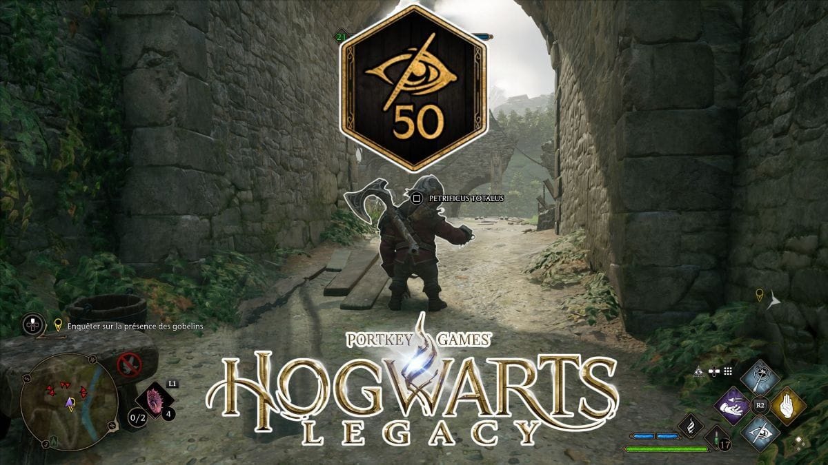 Petrificus Totalus Hogwarts Legacy : Comment apprendre ce sort afin d'accomplir le trophée La fin pétrifie les moyens ?