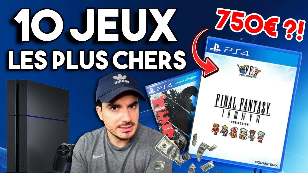 Les 10 JEUX LES PLUS CHERS de la PS4 !