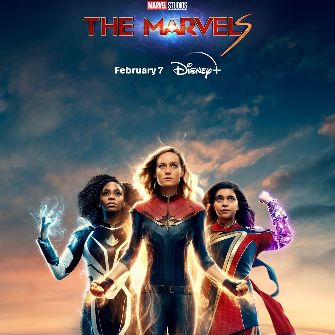 The Marvels arrive sur Disney+ en février