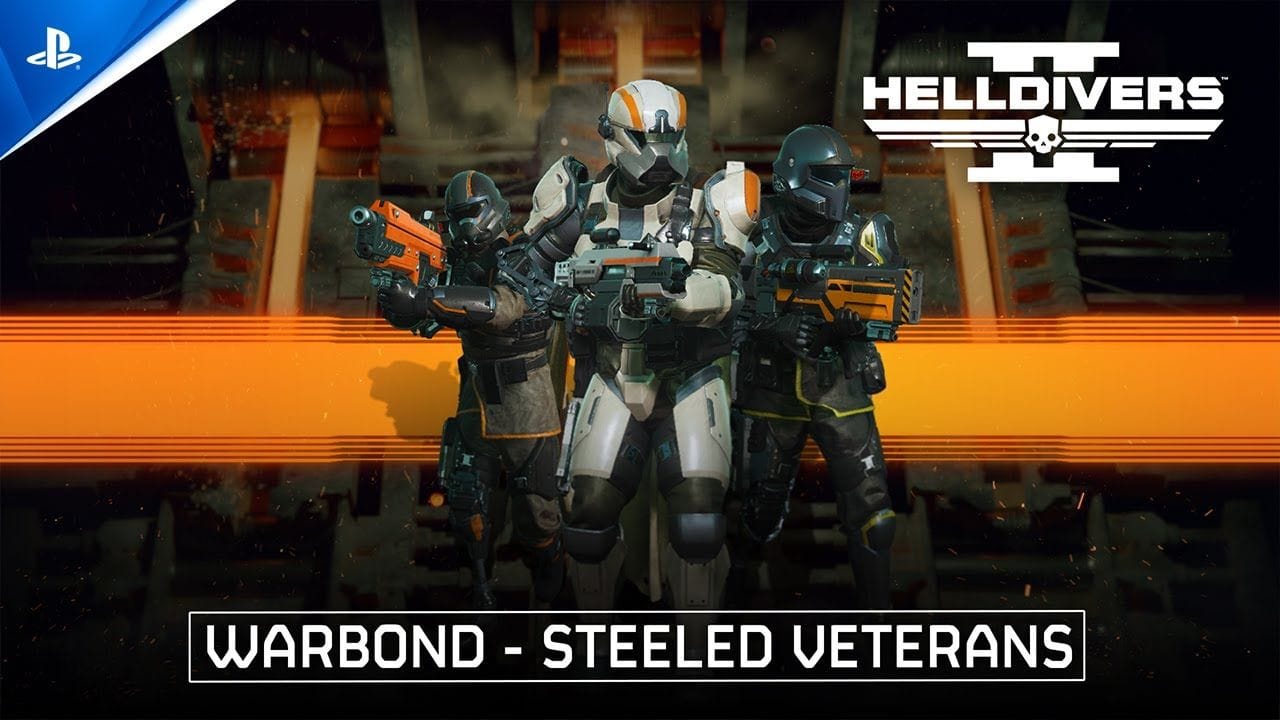 Helldivers 2 - Warbond: Steeled Veterans trailer | PS5 & PC Games