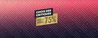 SOLDES du PlayStation Store : jusqu'à -75 % de remise sur des jeux populaires avec l'offre Choix des critiques et des Jeux à moins de 15 €