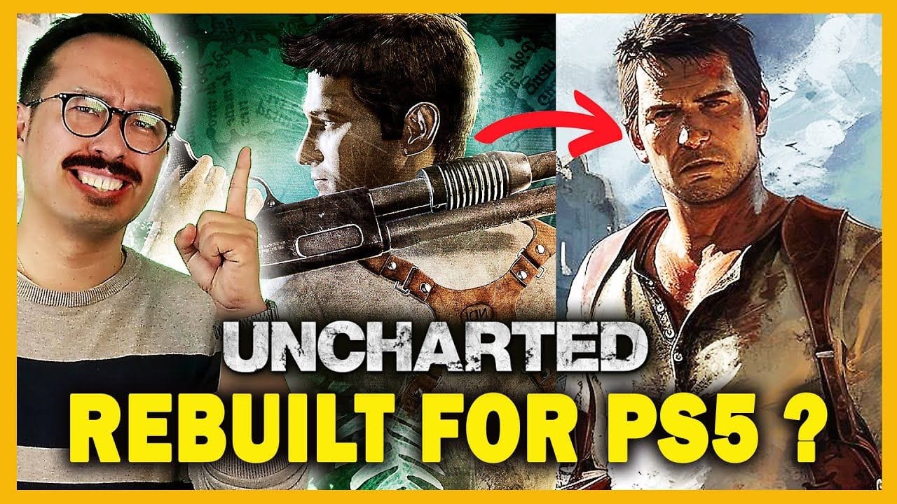 UNCHARTED 1 "Rebuilt for PS5" : premiers leaks et indices du retour de Nathan Drake