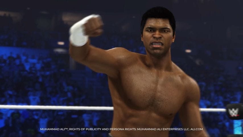 WWE 2K24 inclura Mohamed Ali