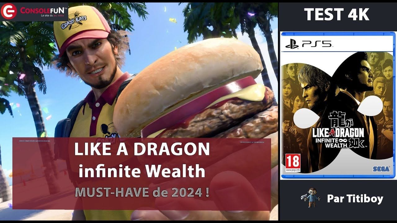 [TEST 4K] LIKE A DRAGON: INFINITE WEALTH sur PS5 & XBOX !