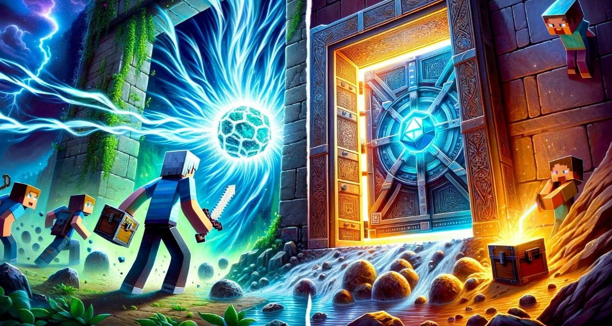 Nouveautés Minecraft 1.21 : le pouvoir de la charge de vent et les secrets du coffre-fort - Minecraft.fr