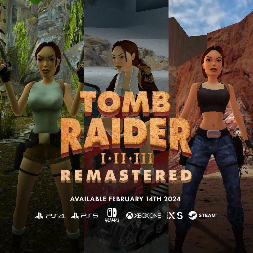 Tomb Raider I-III Remastered sur PlayStation 5