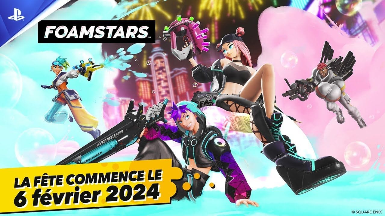 FOAMSTARS - Trailer de la date de sortie et dispo dans l'abonnement PlayStation Plus | PS5, PS4