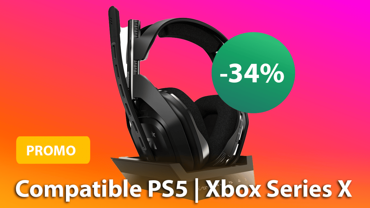 PS5, Xbox Series X, Nintendo Switch, rien n'arrête ce casque gamer sans fil et il est en promotion !