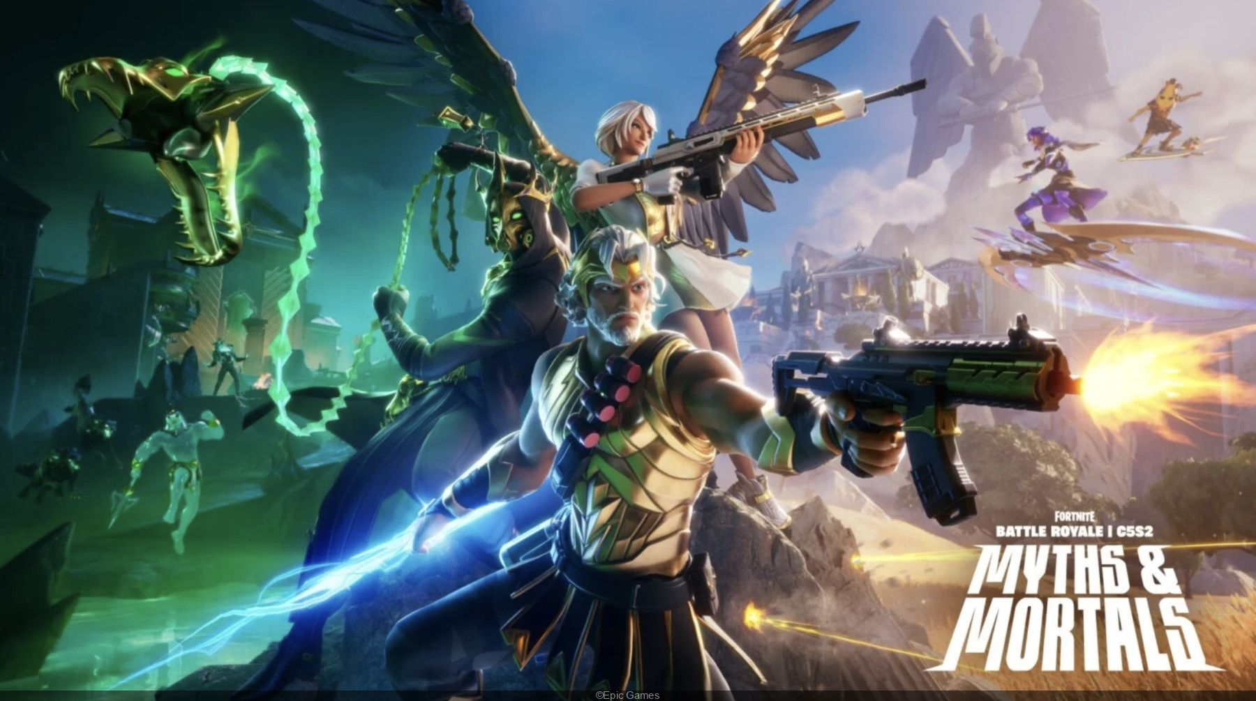 Fortnite Mythes et Mortels : à quelle heure pourra-t-on accéder aux serveurs ?