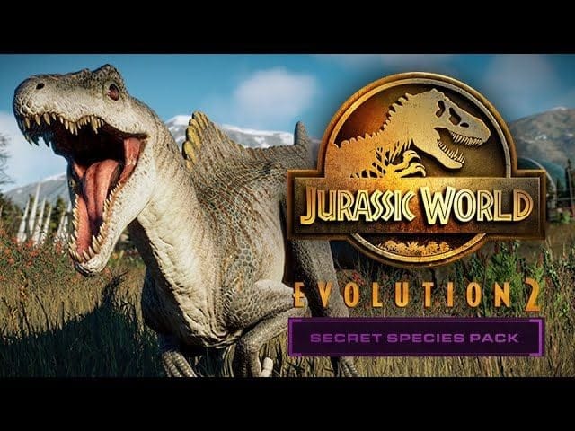 JURASSIC WORLD EVOLUTION 2 : NOUVEAU PACK "ESPÈCES SECRÈTES" 🤩