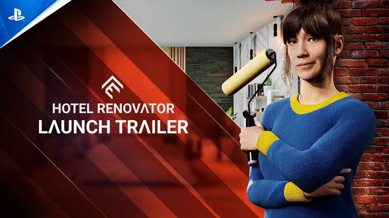 Hotel Renovator - Launch Trailer | PS5 Games