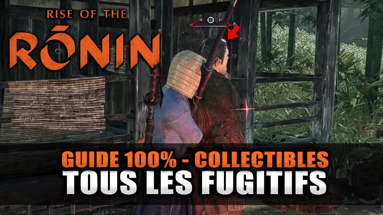 Rise Of The Ronin - Guide 100% : Tous Les FUGITIFS (Maintien de la Paix avant tout 🏆) Collectibles