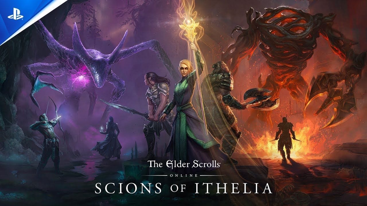The Elder Scrolls Online: Scions of Ithelia - Trailer de gameplay du DLC - 4K | PS5, PS4