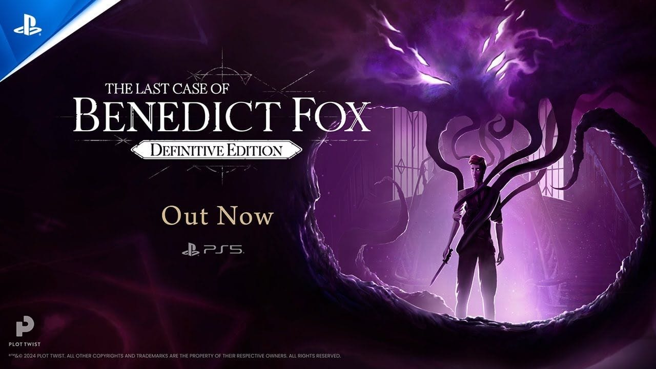 Last Case of Benedict Fox: Definitive Edition - Launch Trailer | PS5 Games