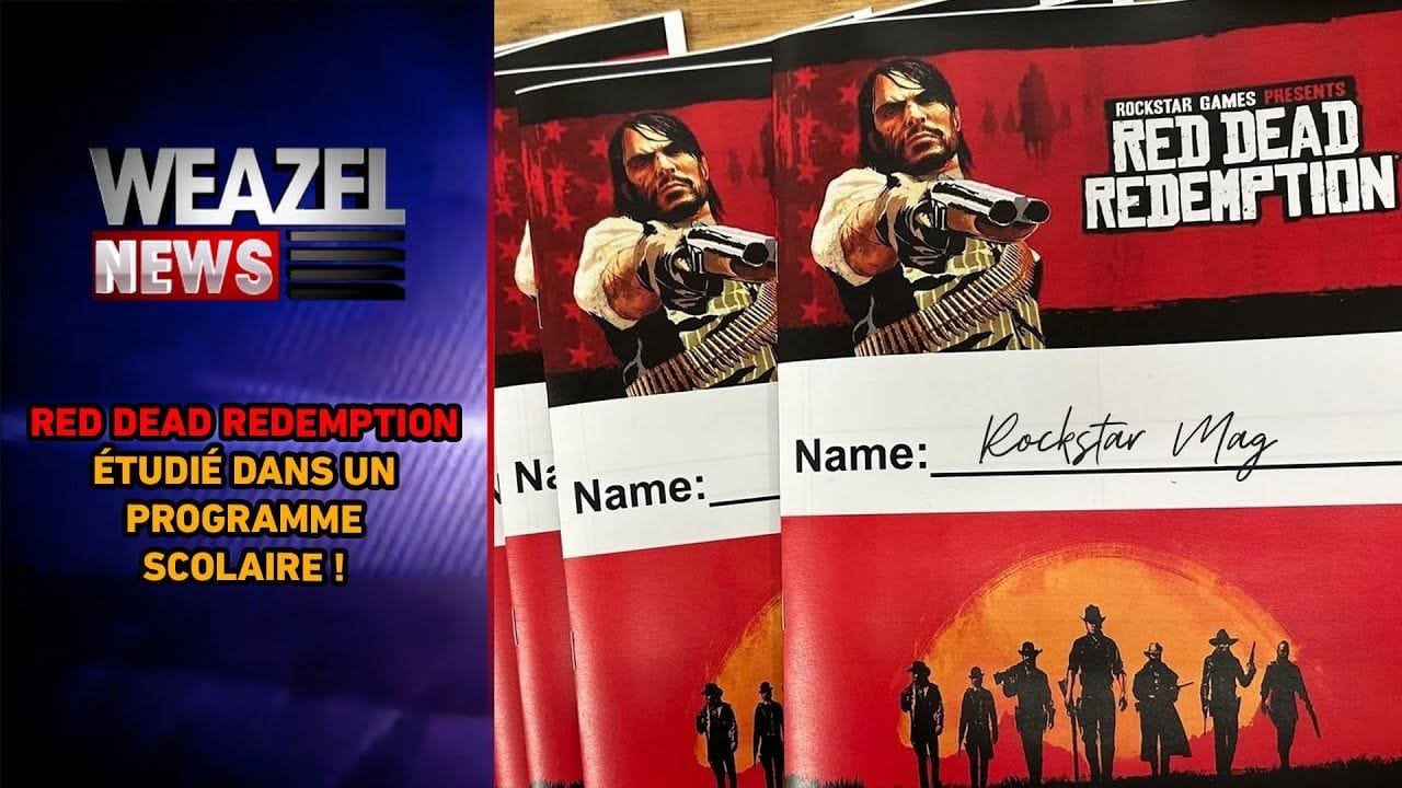 RED DEAD REDEMPTION À L'ÉCOLE : L'INITIATIVE INCROYABLE DE CE PROFESSEUR