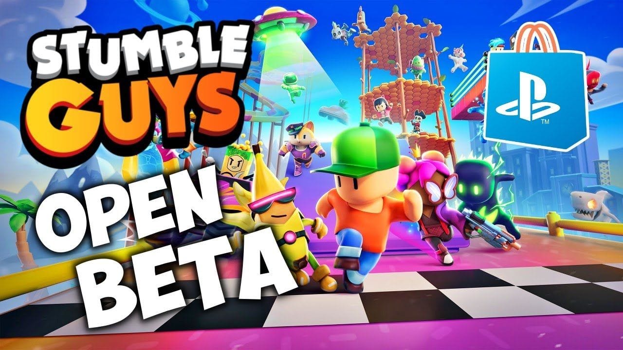 Stumble Guys Open Beta - Now Available on PlayStation