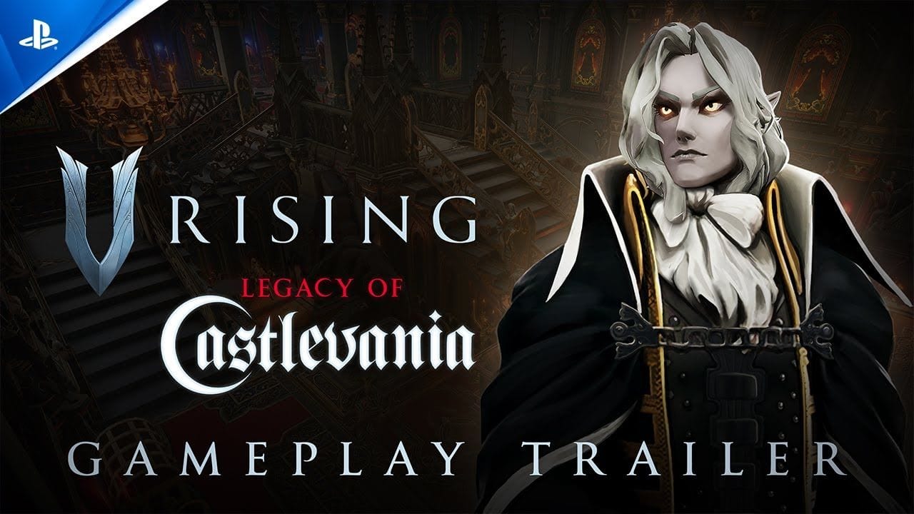 V Rising - Legacy of Castlevania Gameplay Trailer | PS5 Games