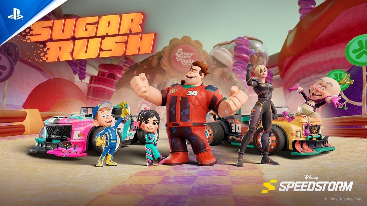 Disney Speedstorm - “Sugar Rush” Season 7 Trailer | PS5 & PS4 Games