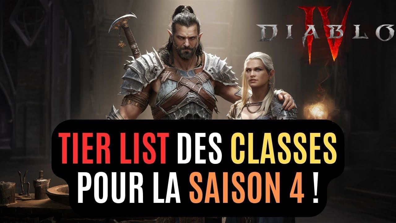 La Meilleure Et La Plus Mauvaise Classe De Diablo IV Pour La Saison 4 !