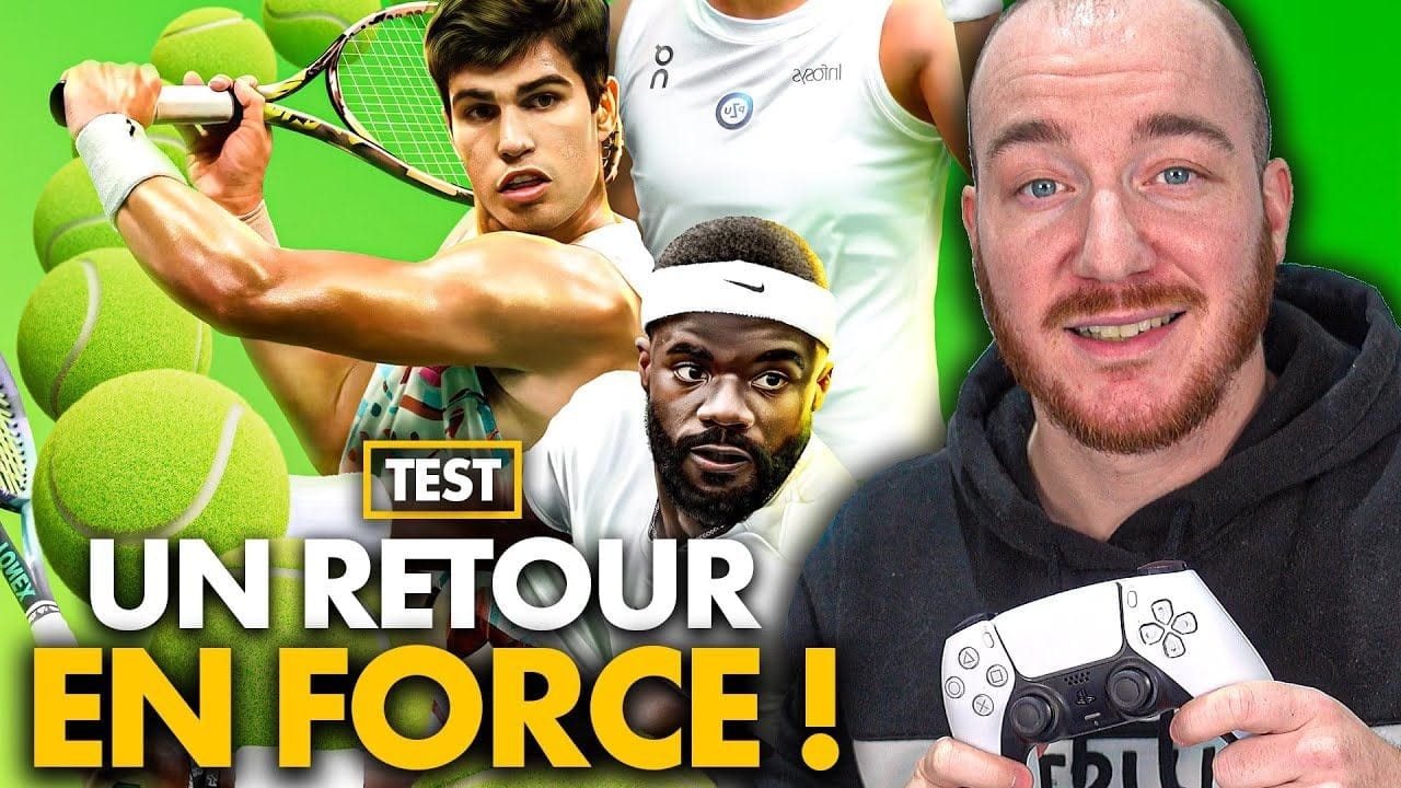 TEST TopSpin 2K25 : J'ai PONCÉ le nouveau jeu de tennis ! Un BON RETOUR, mais pas parfait 💥