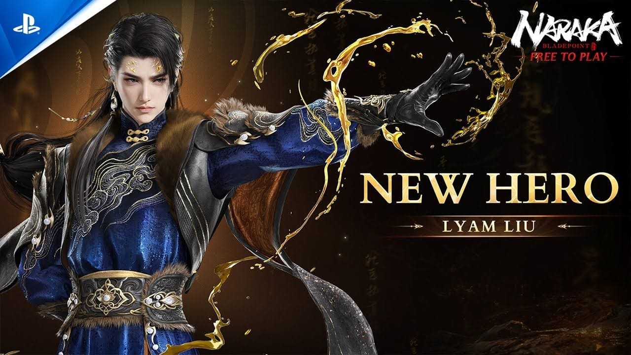 Naraka: Bladepoint - New Hero: Lyam Liu Gameplay Showcase | PS5 Games