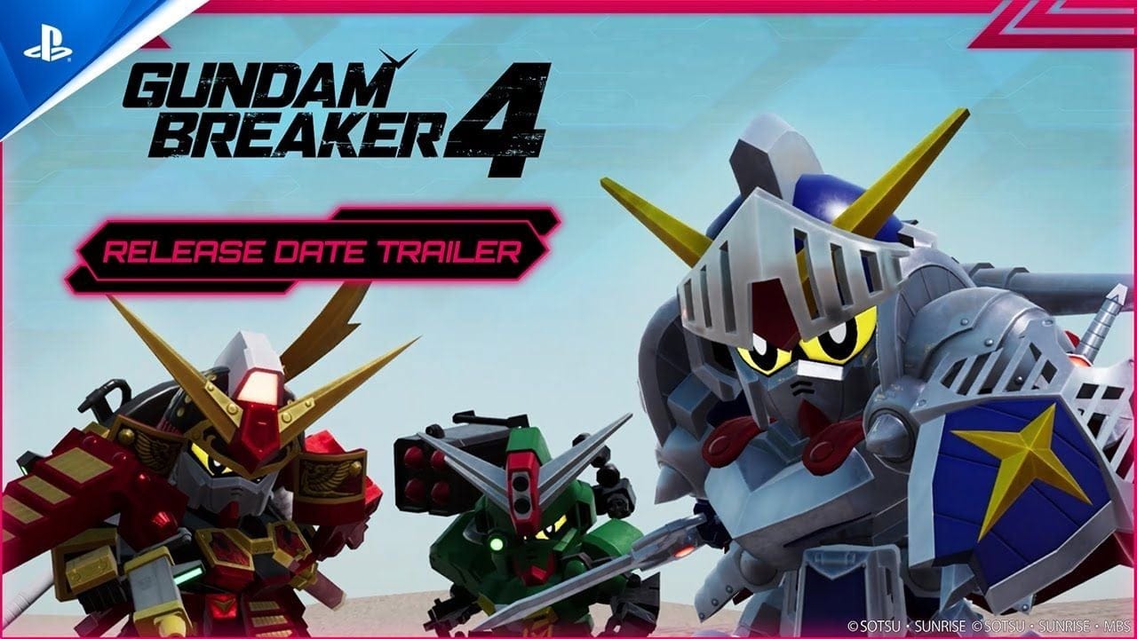 Gundam Breaker 4 - Release Date Trailer | PS5 & PS4 Games