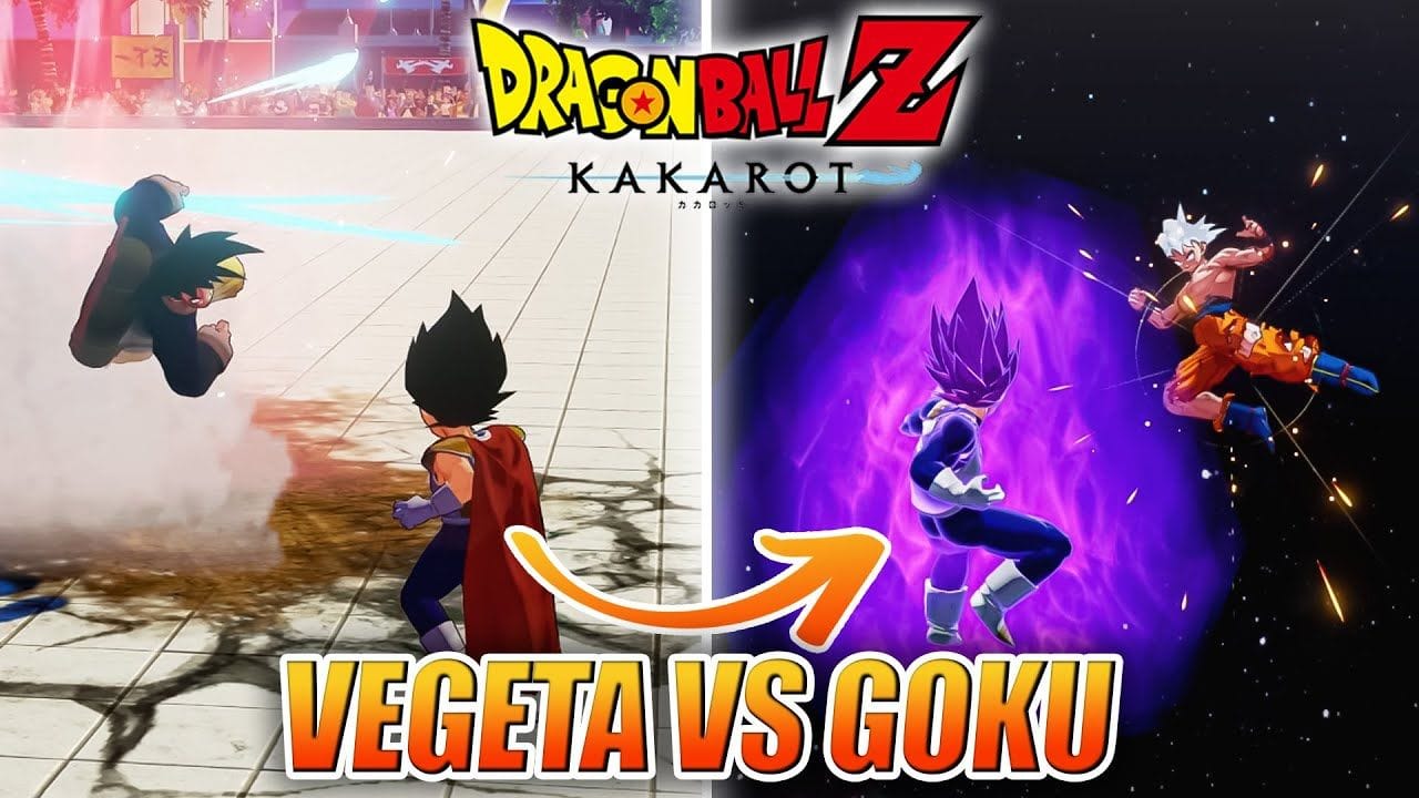 J'AFFRONTE GOKU AVEC TOUS LES VEGETA SUR DRAGON BALL KAKAROT !!