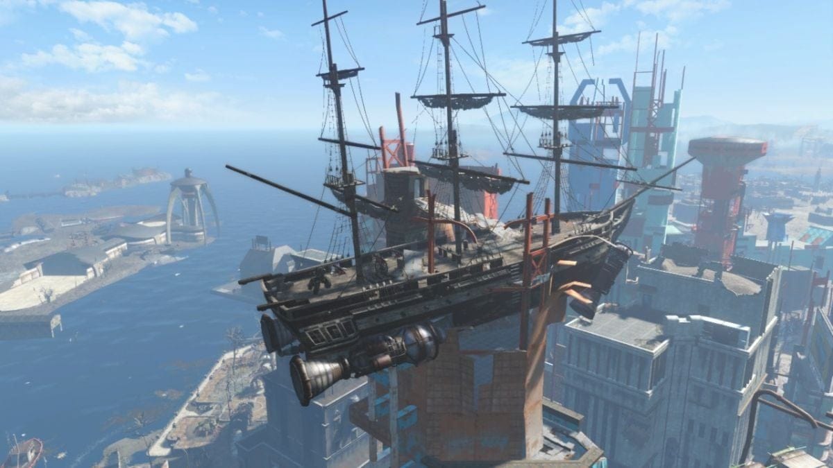 Le dernier voyage de l'USS Constitution Fallout 4 : Faut-il saboter ou réparer le bateau ?