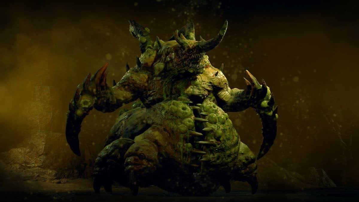 Diablo 4, table de loot des boss - Gamosaurus