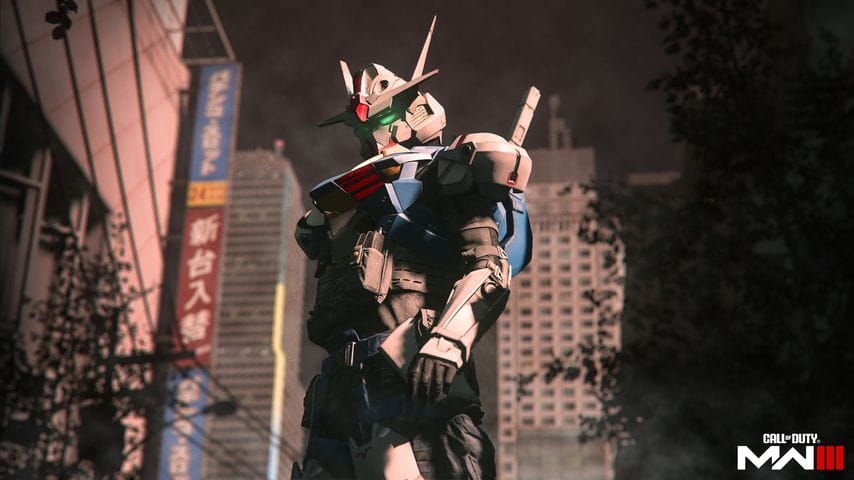 Call of Duty : Modern Warfare 3 invite Gundam à la fête