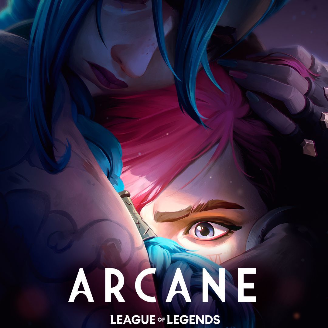 Netflix fait la promotion de la saison 2 d'Arcane avec une affiche sympa