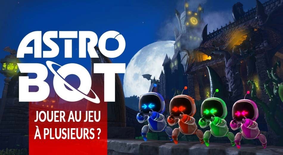 Astro Bot PS5 est-il possible de connecter une seconde manette pour jouer à deux ou inviter un ami en ligne ? | Generation Game
