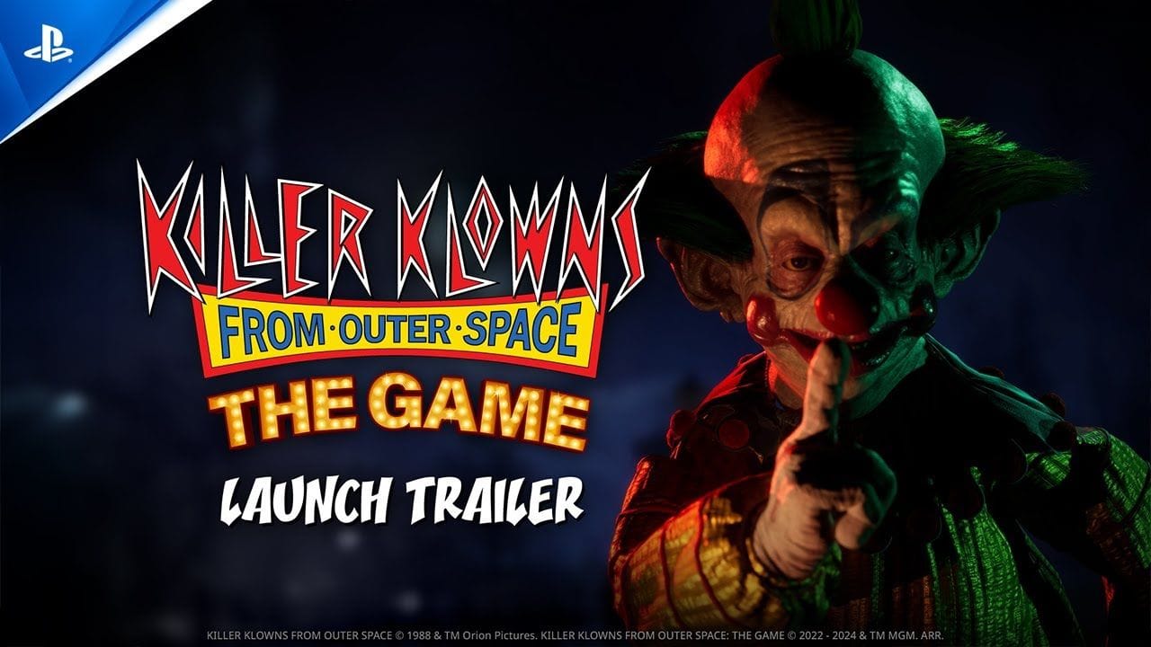 Killer Klowns From Outer Space: The Game - Launch Trailer | PS5 Games