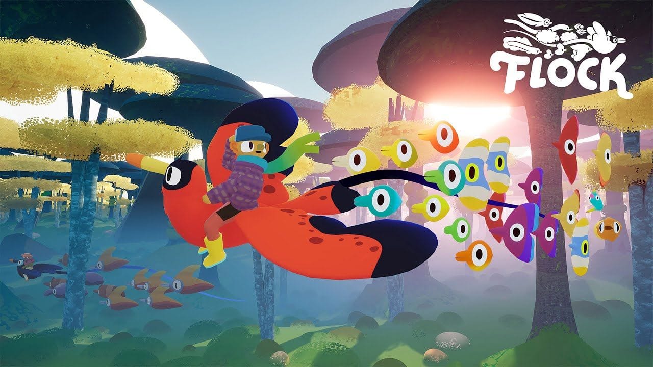 Flock, l'adorable jeu coopératif publié par Annapurna Interactive, prendra son envol le 16 juillet