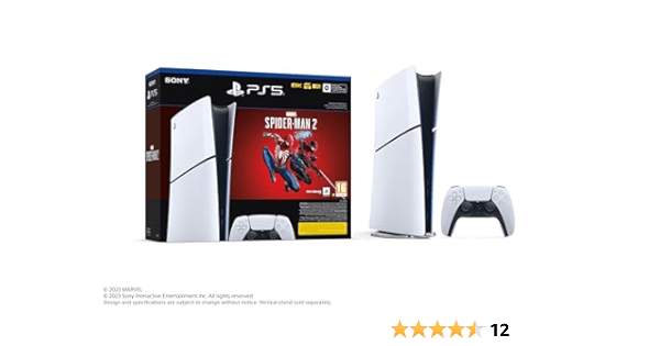 Playstation Pack 5 (PS5) Slim Numérique + Marvel's Spider-Man 2 (en téléchargement)
