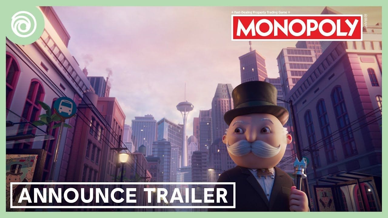 Ubisoft annonce une nouvelle adaptation du MONOPOLY sur PC et consoles
