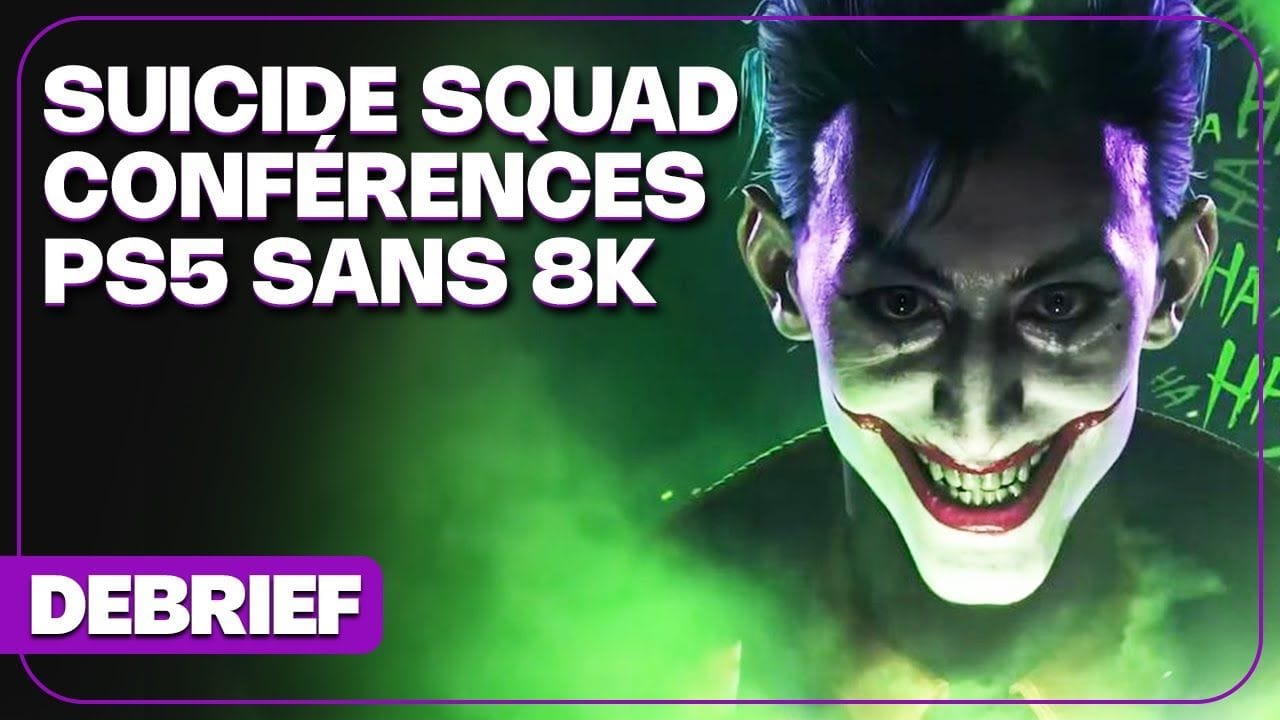 Débrief' : PS5 8K, Suicide Squad , Atlas Fallen et résumé conférences (Devolver, Future Games Show...)