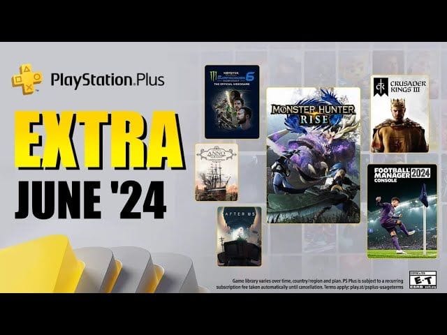 NEW PS PLUS EXTRA GAMES - JUNE 2024