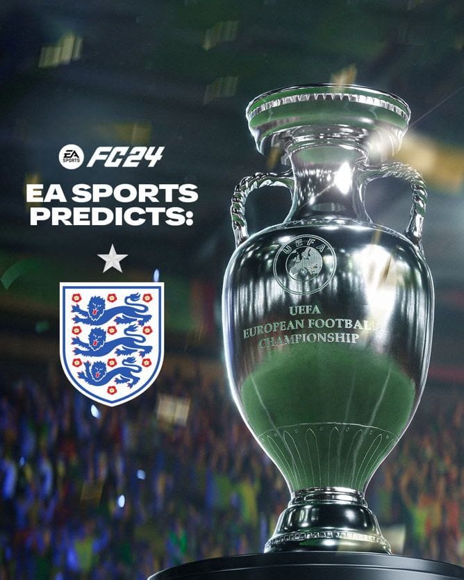GEEKNPLAY - EA Sports FC - Après une centaine de simulation le jeu de foot annonce l'Angleterre comme vainqueur de l'Euro