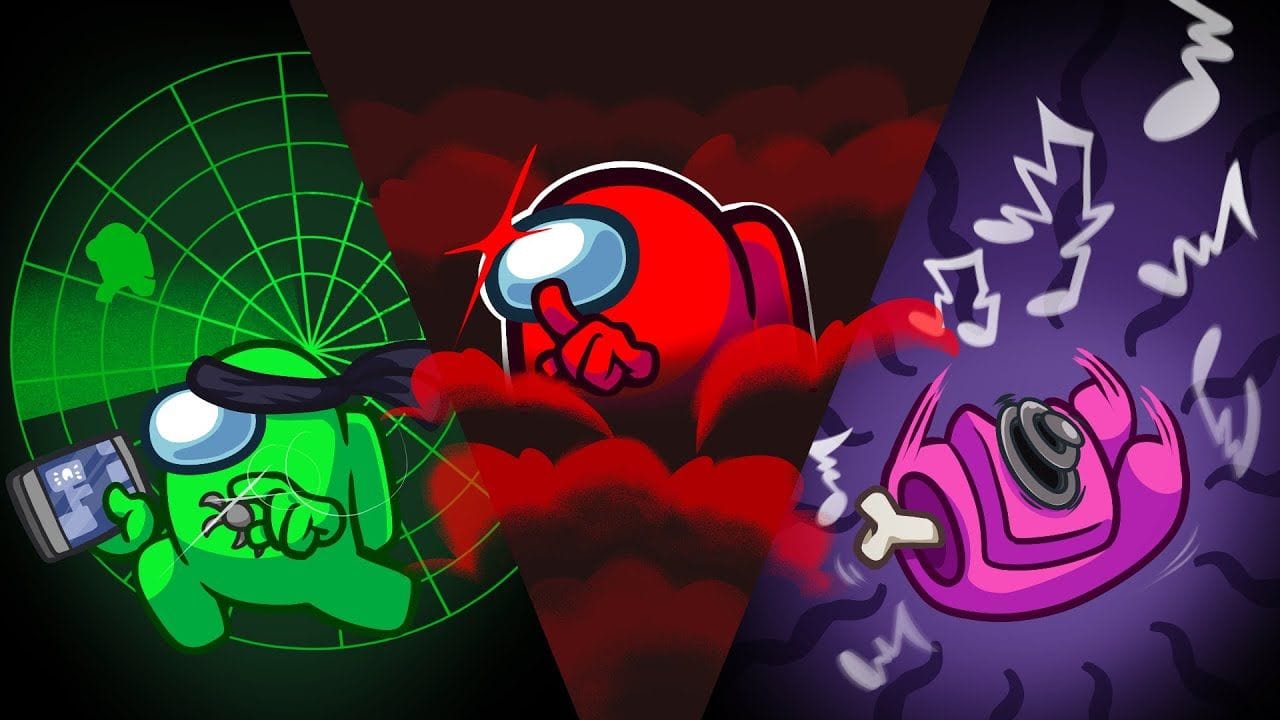 Among Us - New Roles Trailer: Phantom 👻 Tracker 📡 Noisemaker 🔊