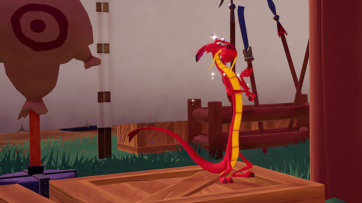 Mushu Disney Dreamlight Valley : pantalon d'entraînement, aigue-marine, soupe wonton... Toutes les quêtes de Mushu