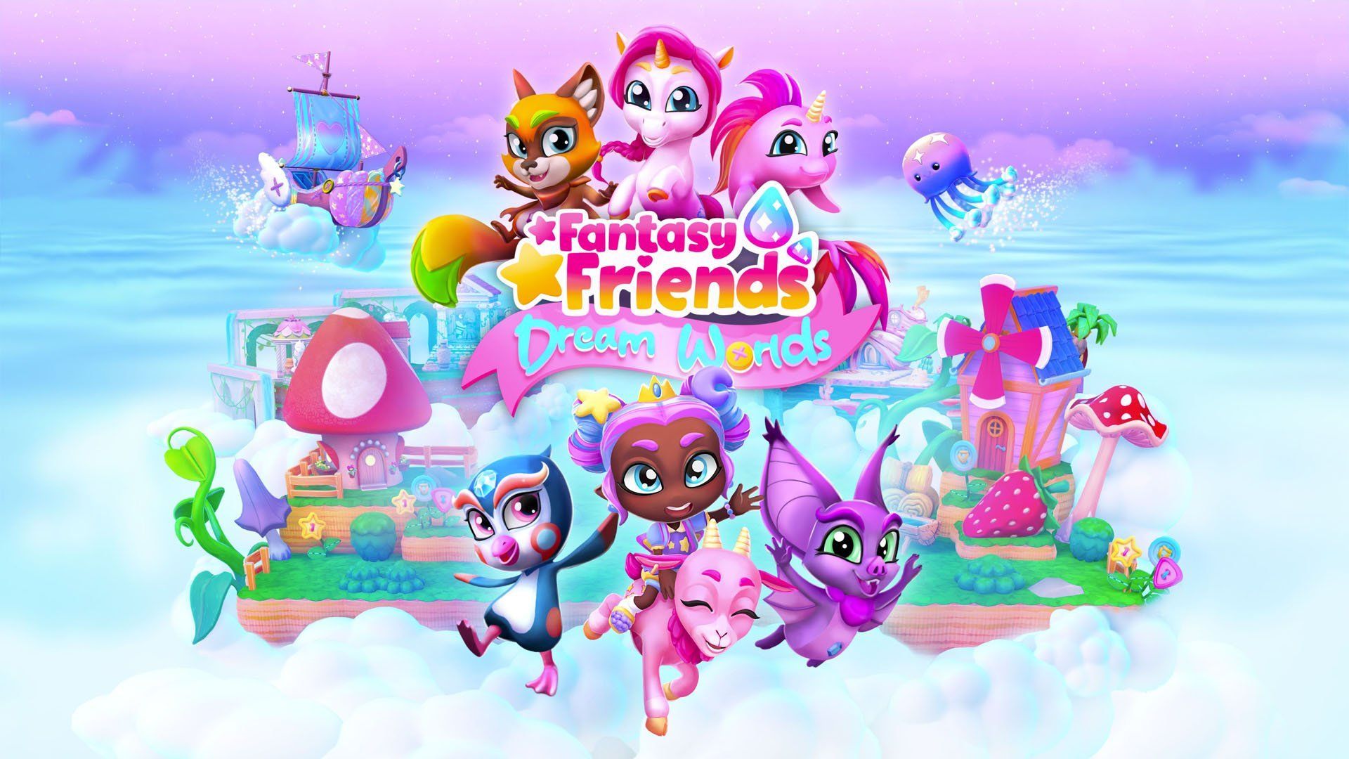 Plongez dans un monde fantastique avec Fantasy Friends: Dream Worlds | News  - PSthc.fr