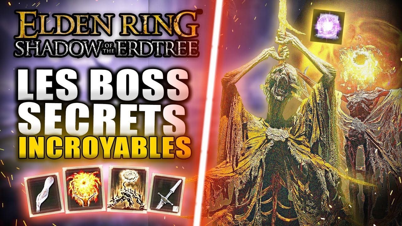 ELDEN RING Shadows of Erdtree : 12 Boss SECRETS à NE SURTOUT PAS MANQUER 🔥 (Loot INCROYABLES)