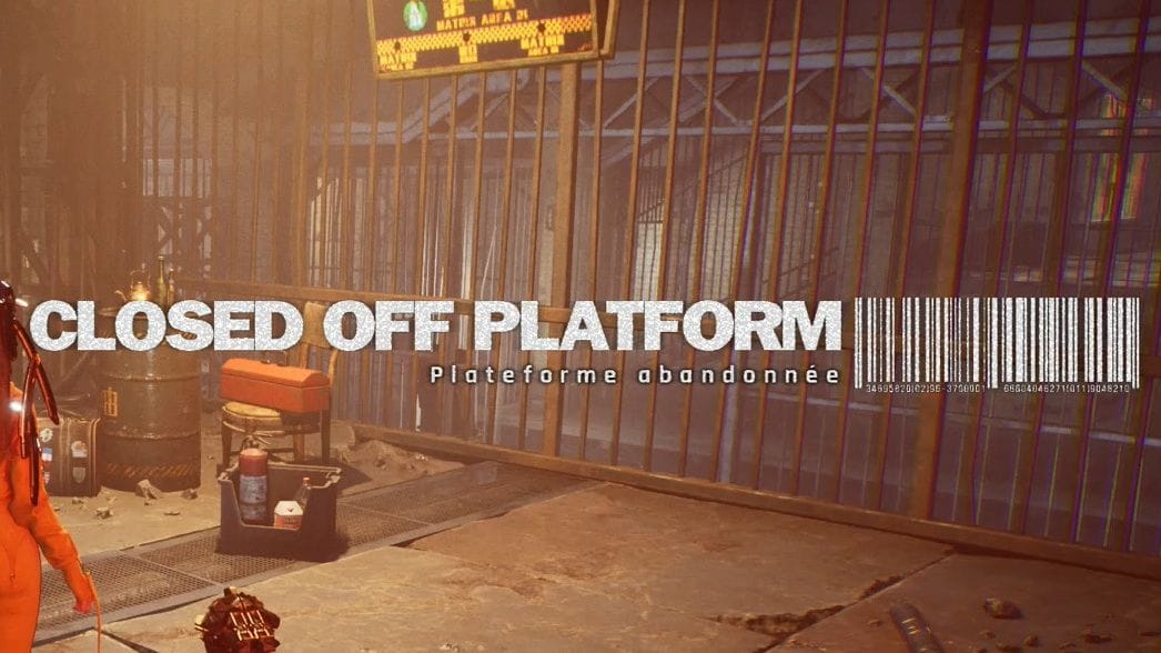 Plateforme abandonnée