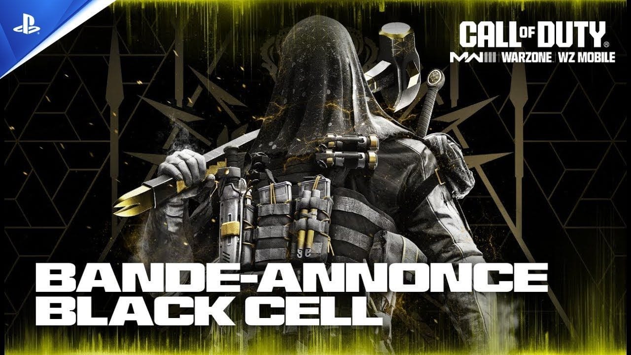 Call Of Duty Modern Warfare III & Warzone - Trailer Passe de combat Black Cell Saison 5 | PS5, PS4