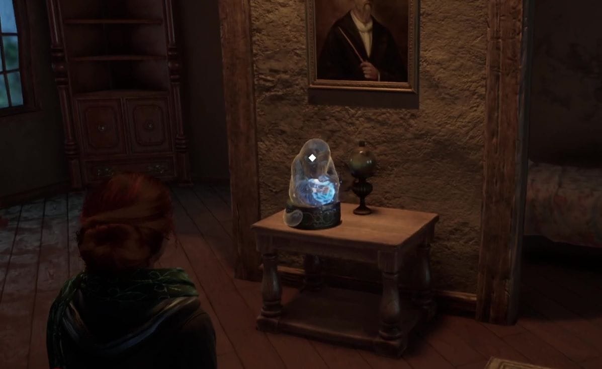 Statues de Demiguise dans Pré-au-lard