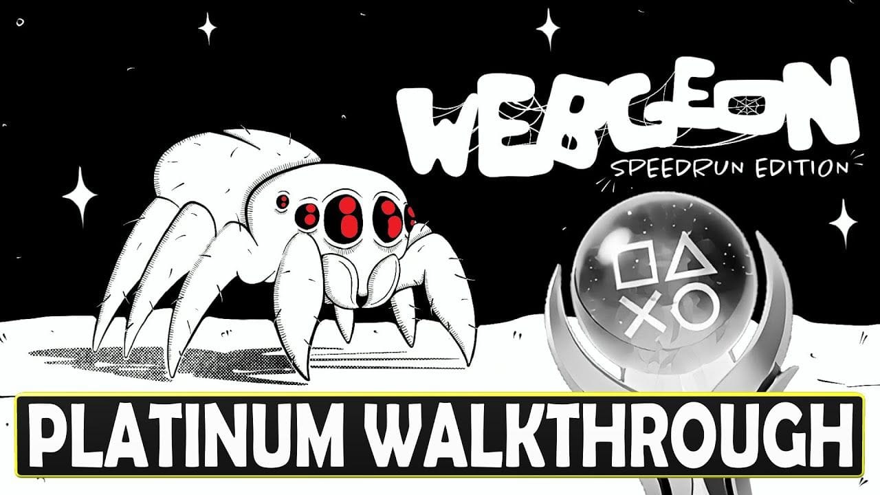 Webgeon Platinum Walkthrough - Crossbuy PS4, PS5
