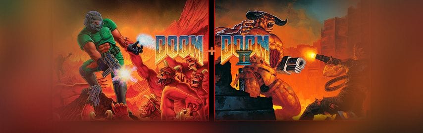 Une compilation augmentée DOOM + DOOM II disponible aujourd'hui